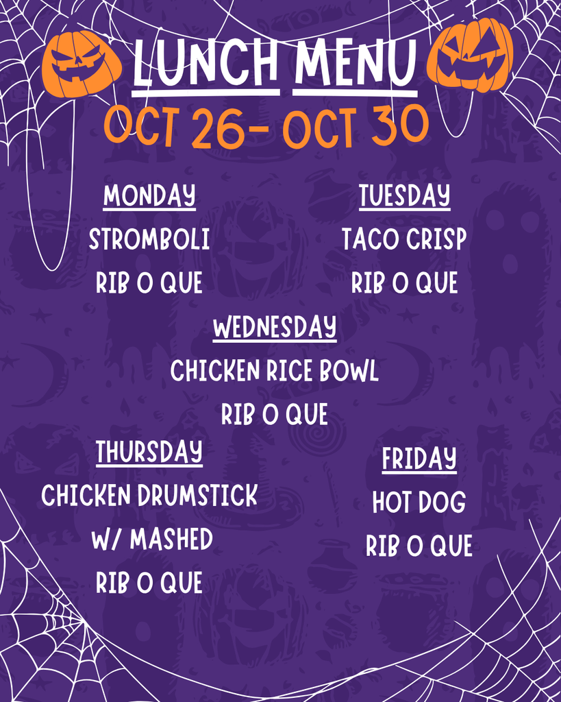 Lunch Menu