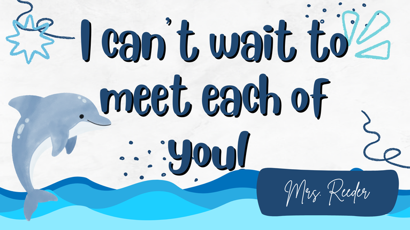 Excited to meet everyone.