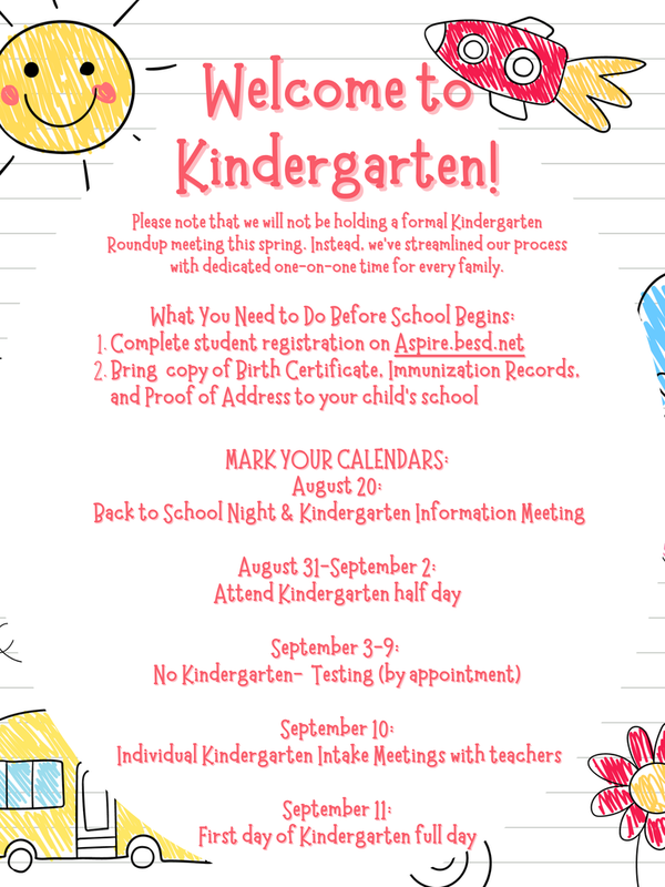 Welcome to Kindergarten