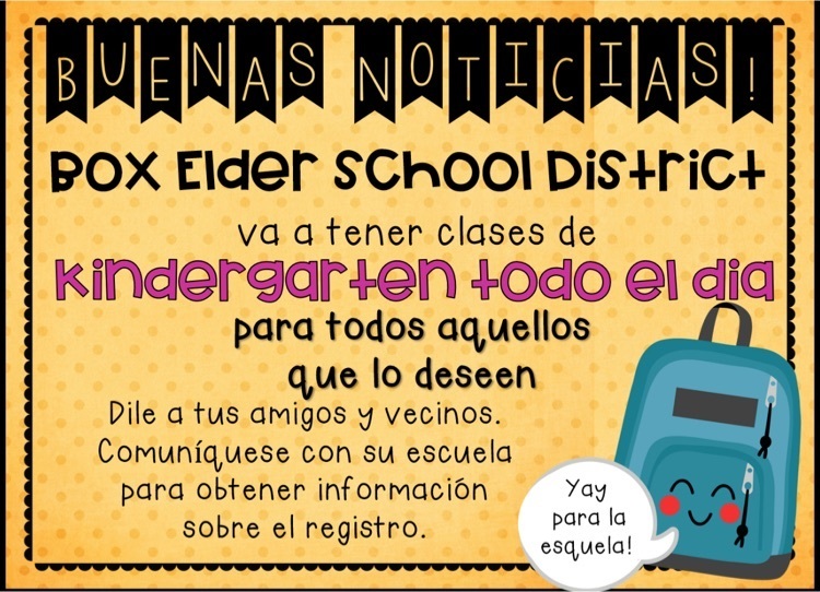 all day kindergarten notice 