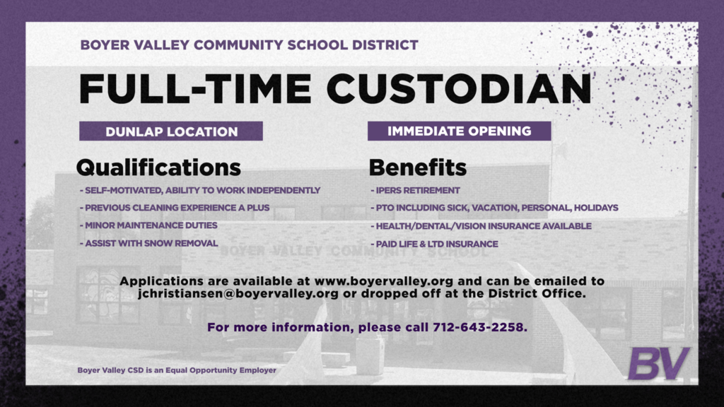 Full-Time Custodian