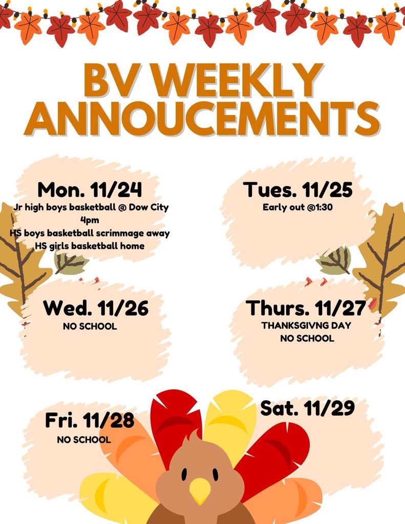 Weekly Announcements