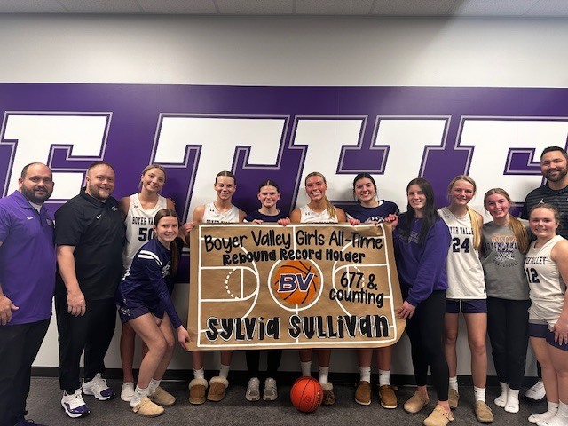 Sylvia beats school record