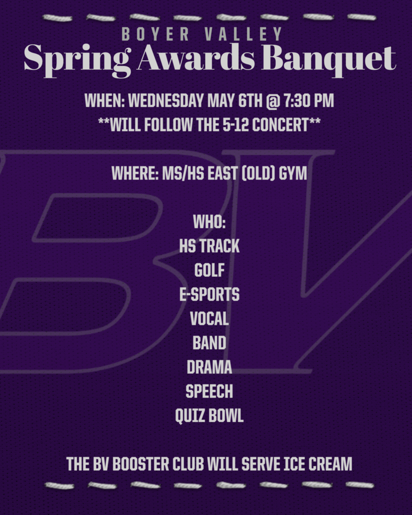 Spring Awards Banquet 2026