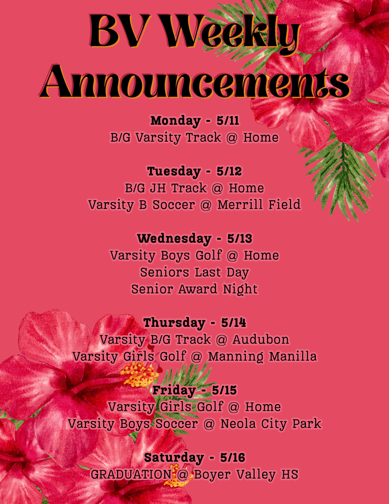 Weekly Announcements