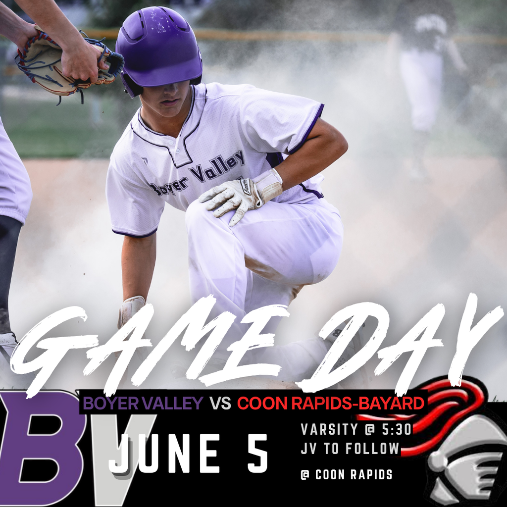 Boyer Valley Baseball at Coon Rapids-Bayard