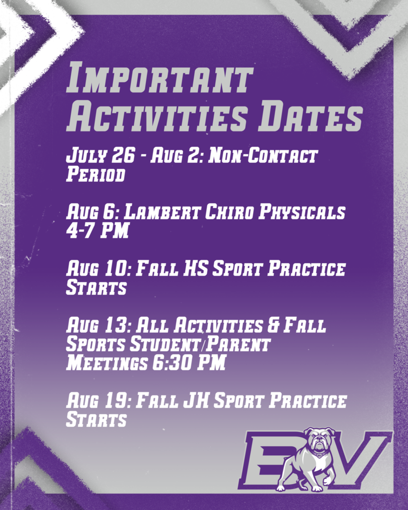 Important Dates