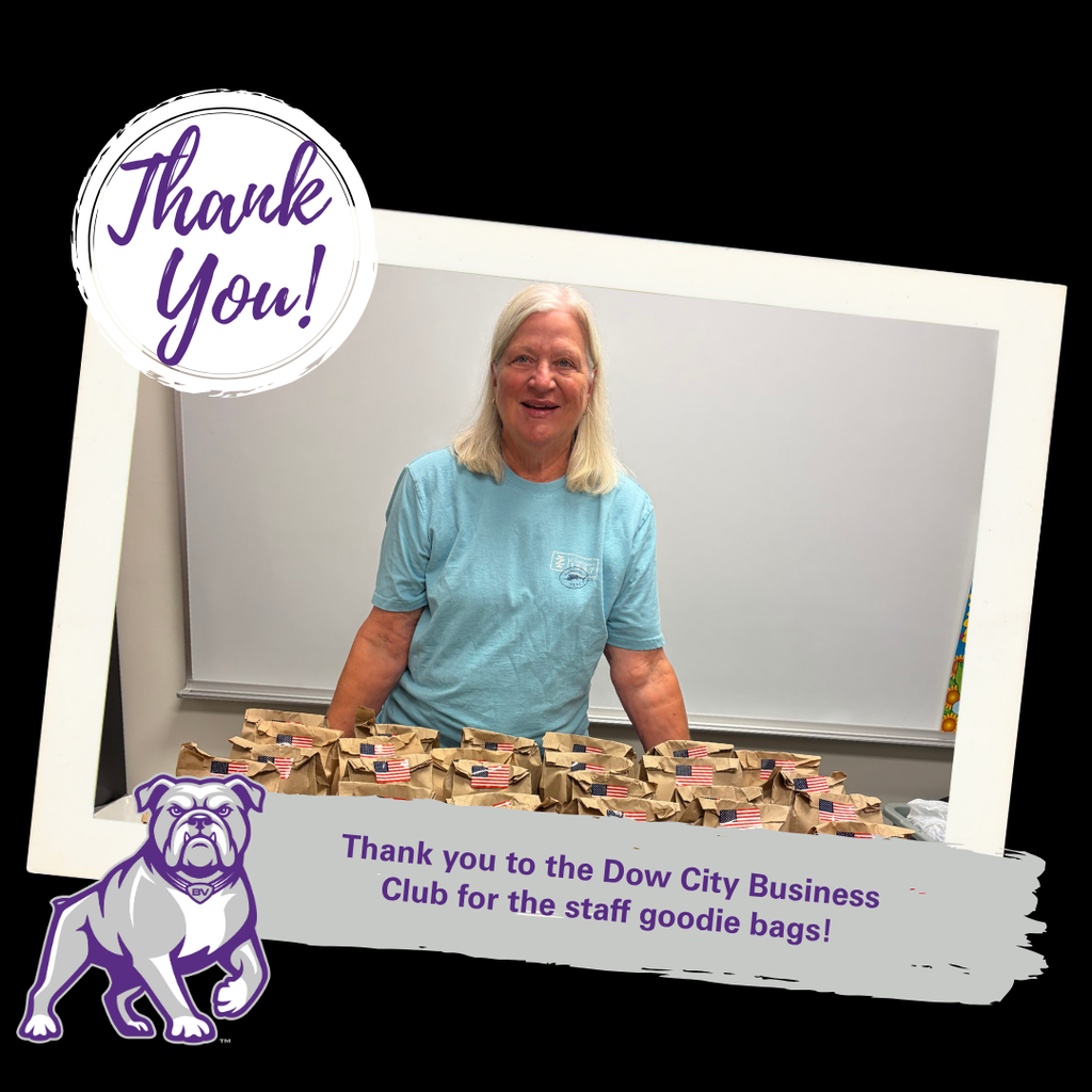 Thank you to the Dow City Business Club for the staff goodie bags!