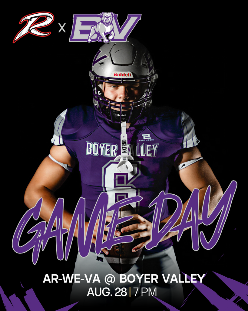 Boyer Valley Football Game Day vs Ar-We-Va August 28 at 7pm Dunlap
