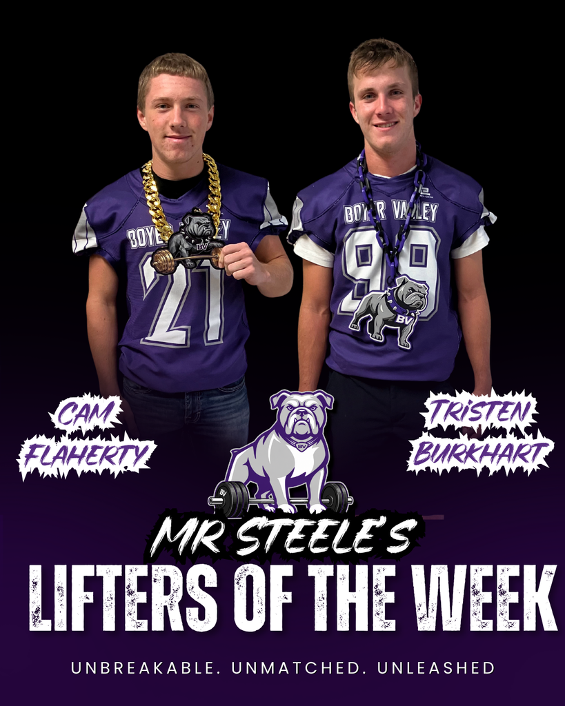Lifters of the week: Cam Flaherty and Tristen Burkhart