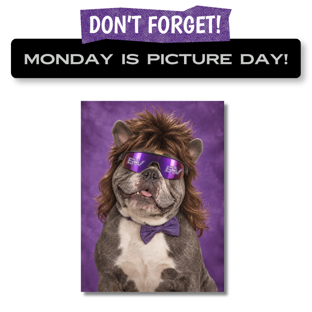 Picture Day is Monday!