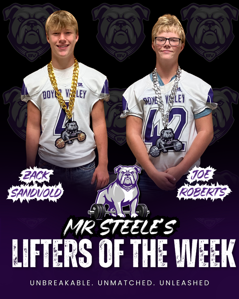 Lifters of the week: Zack Sandvold and Joe Roberts