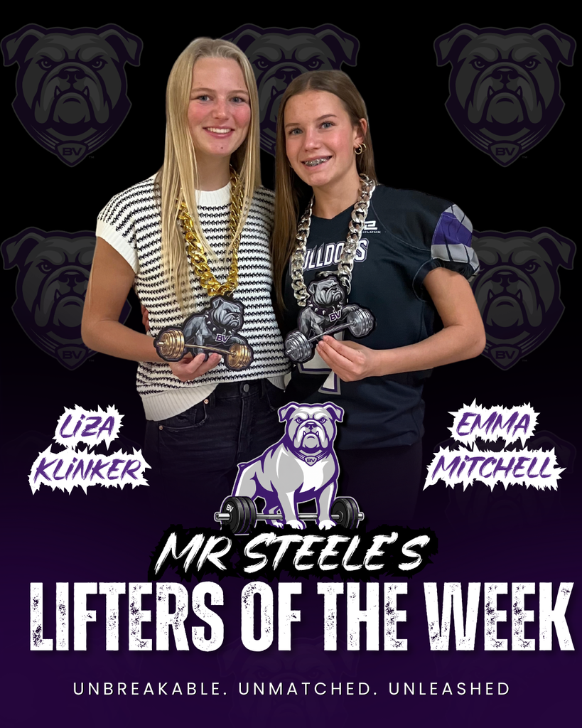 lifters of the week: Liza Klinker and Emma Mitchell