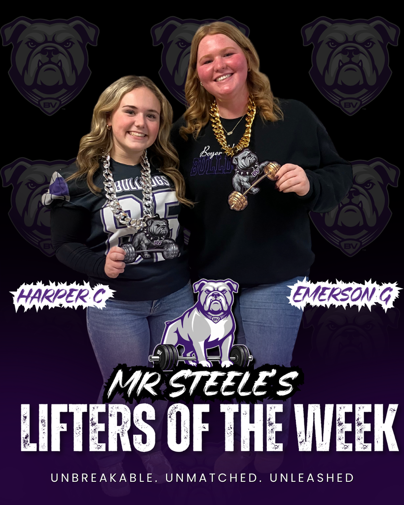 Lifters of the week: Emerson and Harper