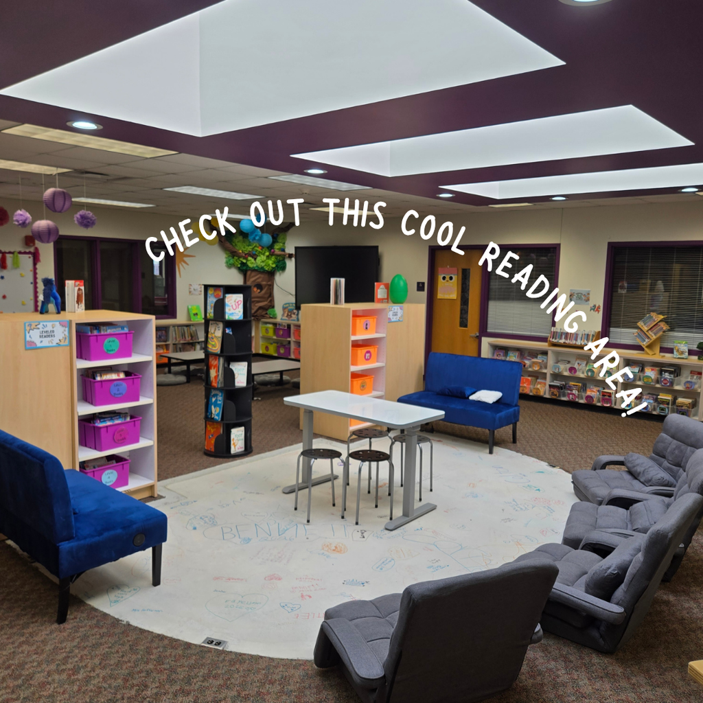 check out this cool ready area!
