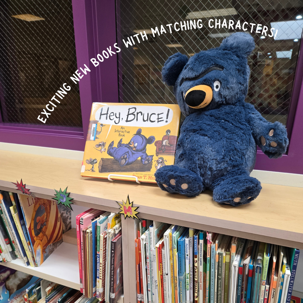 Exciting new books with matching characters!