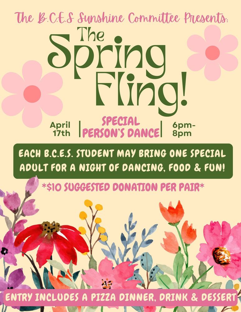 Spring Fling Flyer