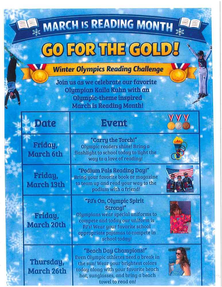 March Is Reading Month!!