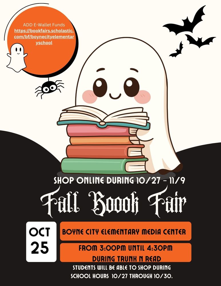 Fall Book Fair Flyer