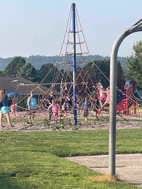 Fun at Popsicles with the Principal Night