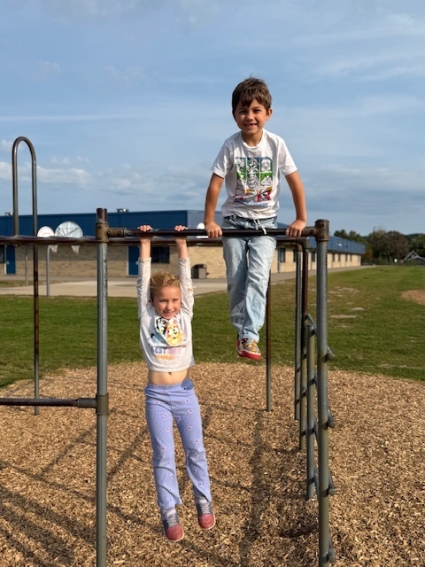 playground fun with friends