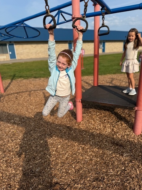 playground fun with friends
