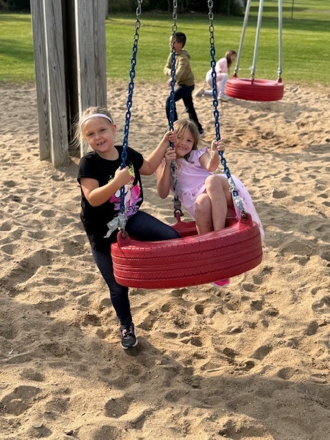 playground fun with friends