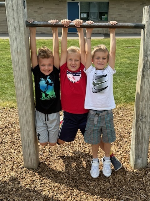 fun with friends on the playground