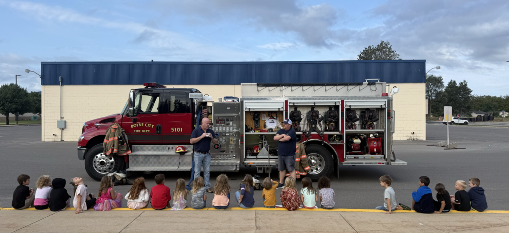 1st Grade Firetruck Visit