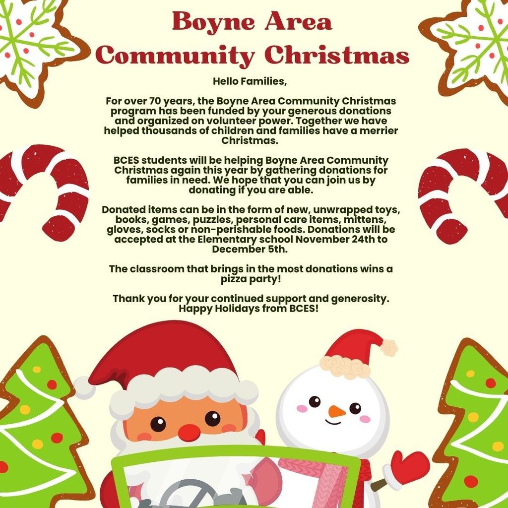 Boyne Area Community Christmas
