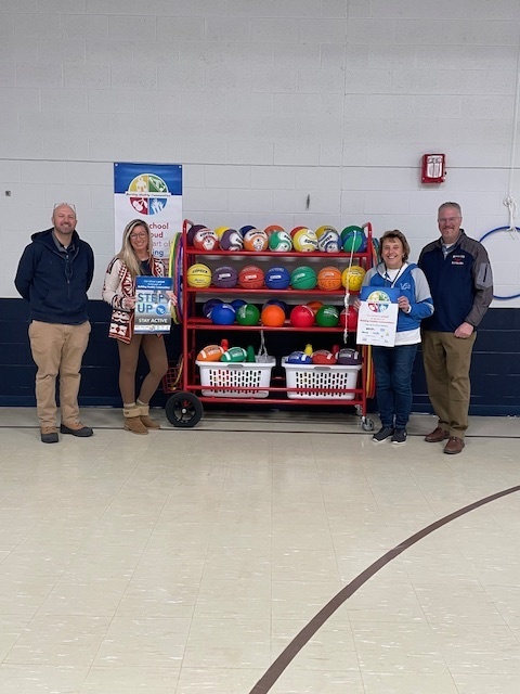 Cart received with Wellness Grant for Keeping Communities Healthy