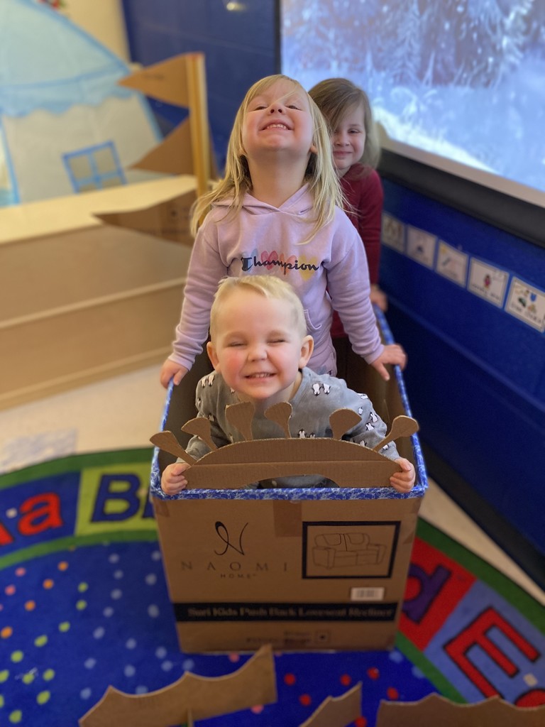 Chomp saw fun in Mrs. Eaton's classroom!