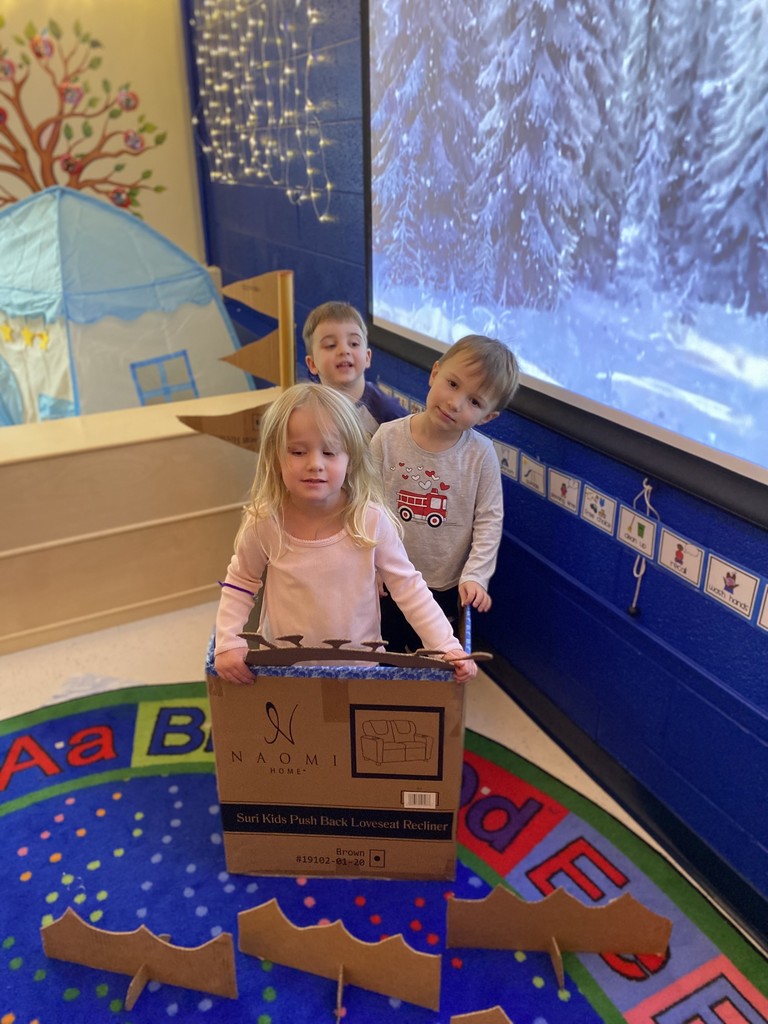 Chomp saw fun in Mrs. Eaton's classroom!