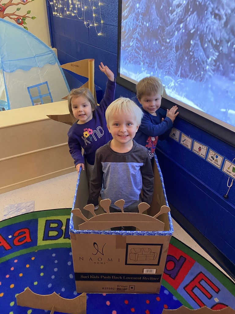 Chomp saw fun in Mrs. Eaton's classroom!