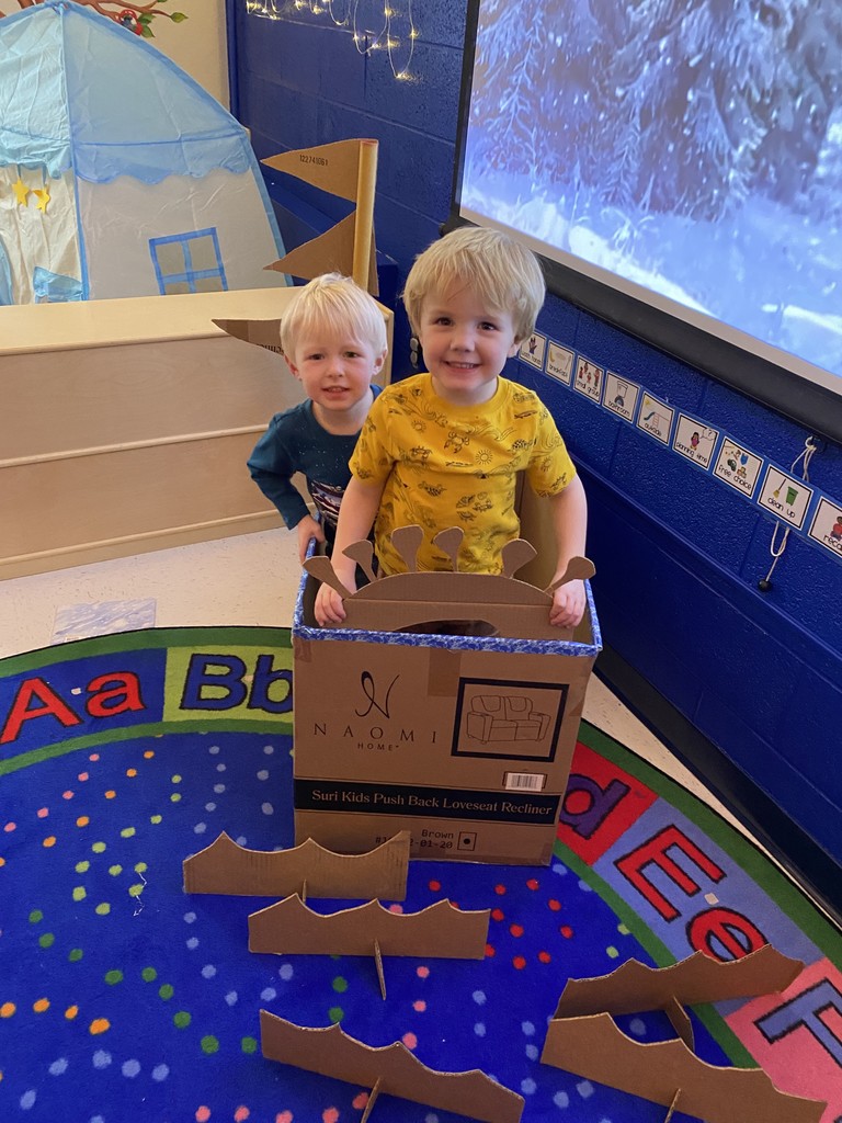 Chomp saw fun in Mrs. Eaton's classroom!