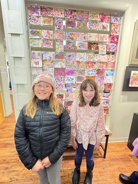 4th Grade Art Work on Display at Boyne Arts Center