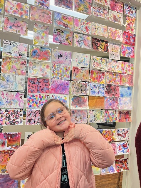 4th Grade Art Work on Display at Boyne Arts Center