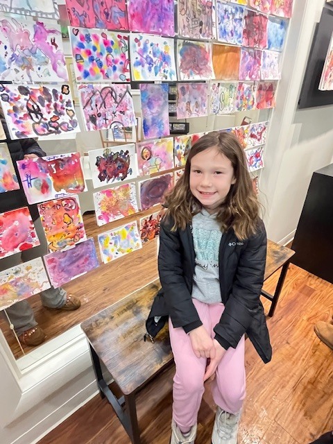 4th Grade Art Work on Display at Boyne Arts Center