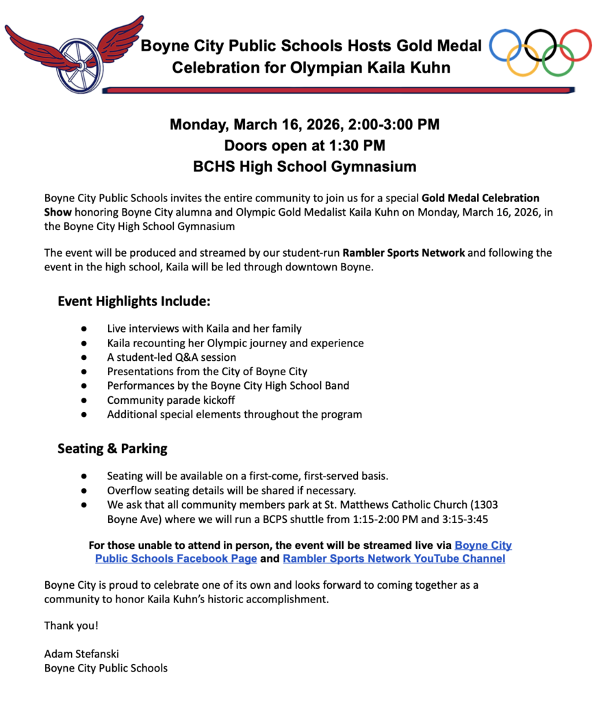 Kaila Kuhn Community Press Release