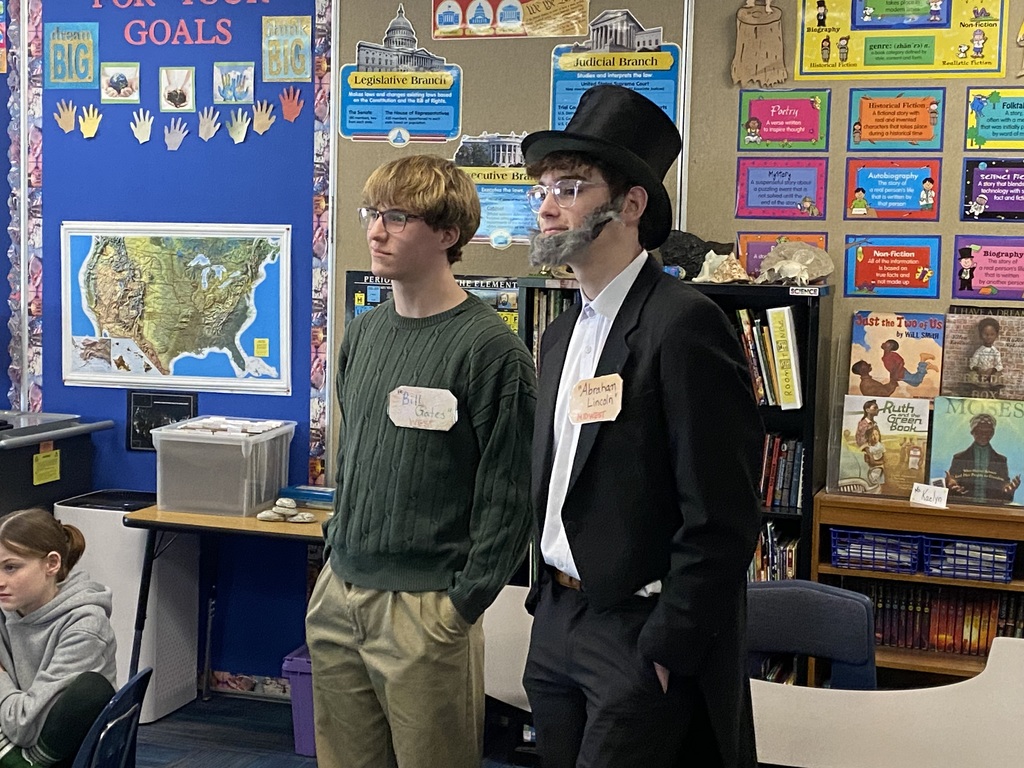 4th Grade Regions Day Kick Off with Influential People in History