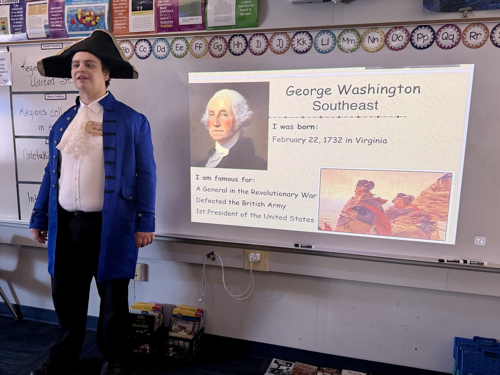 4th Grade Regions Day Kick Off with Influential People in History