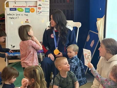 Kaila Kuhn visits Early Learners