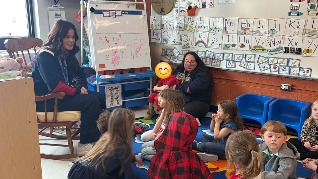 Kaila Kuhn visits Early Learners