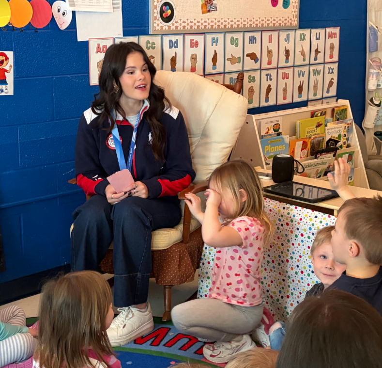 Kaila Kuhn visits Early Learners