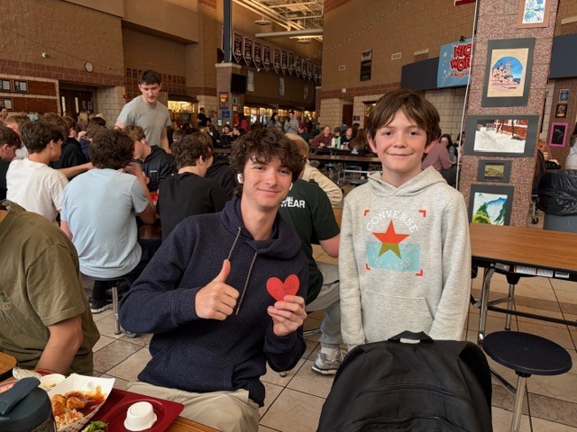 4th Grade Shares Kind Notes With High School 
