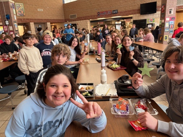 4th Grade Shares Kind Notes With High School 