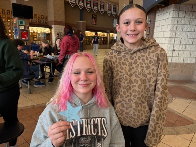 4th Grade Shares Kind Notes With High School 