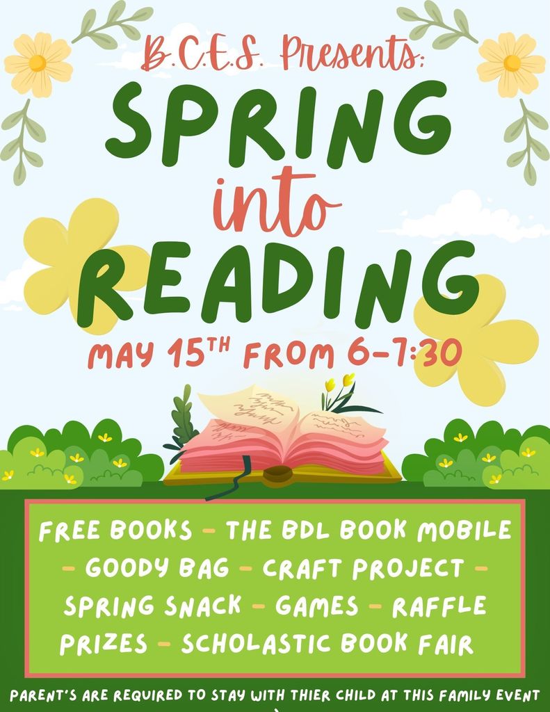 Spring Into Reading Flyer