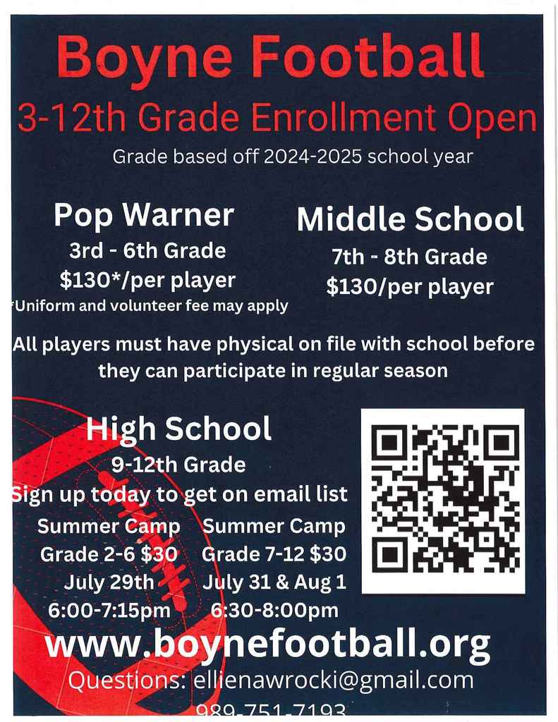 Youth Football Flyer