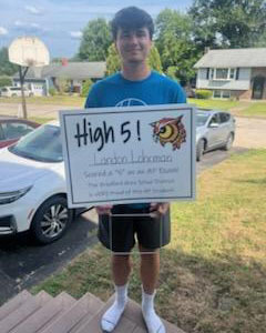 BAHS High 5 Test Scorers